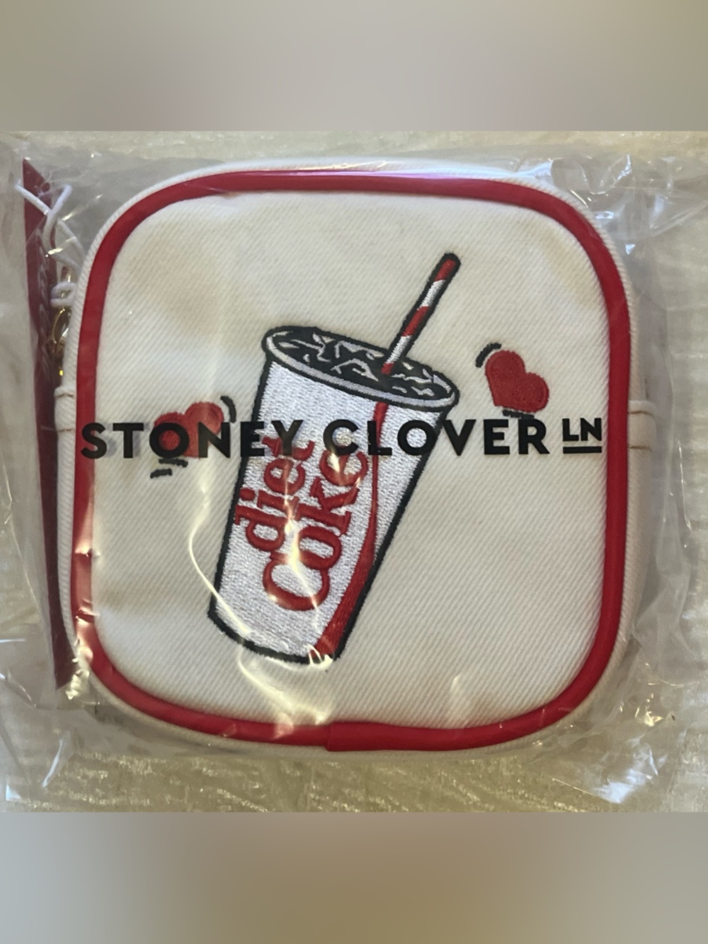 NWT Stoney Clover Lane Diet Coke mini Pouch